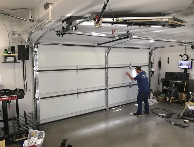 Professional garage door repair service by Jurupa Valley Garage Door Repair in Jurupa Valley